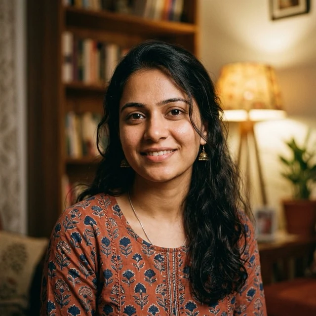 Sample profile photo: Priya